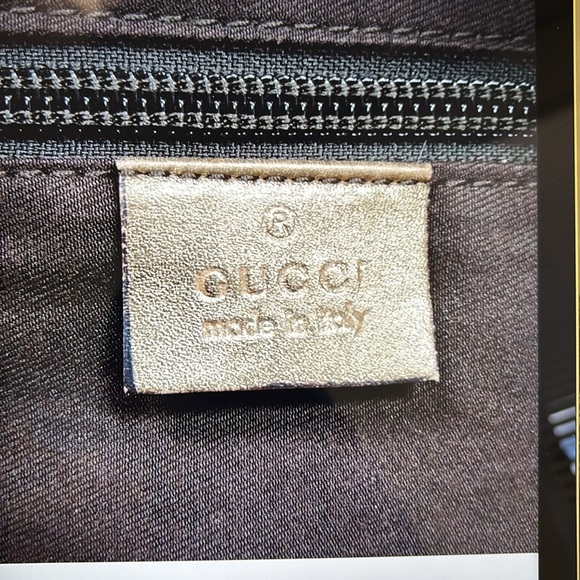 Gucci Beige Monogram Handbag Boston weekender Bag - Picture 7 of 9